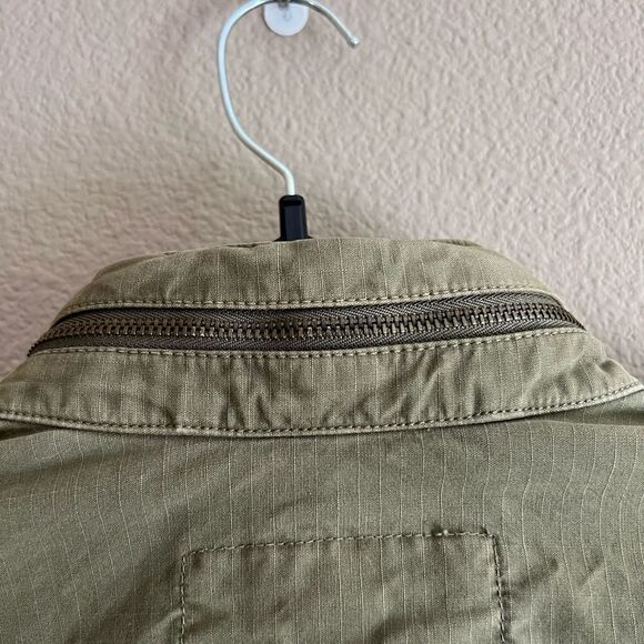 J. Crew Green Utility Jacket - Picture 5 of 6